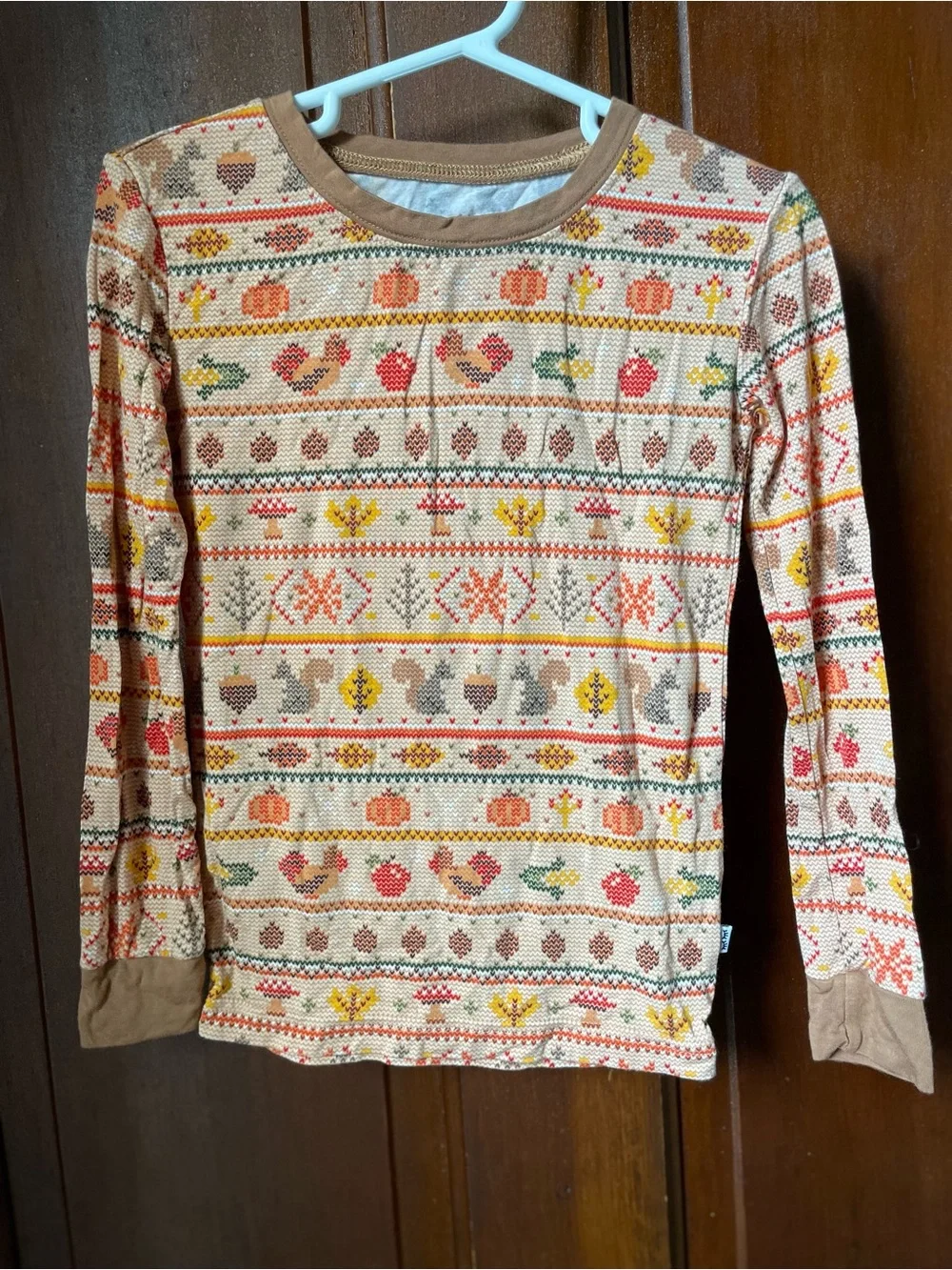 Little Sleepies kids 4T two piece Fall pajamas